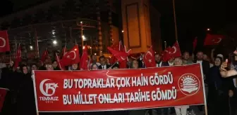Trabzon'da 15 Temmuz Etkinlikleri Düzenlendi