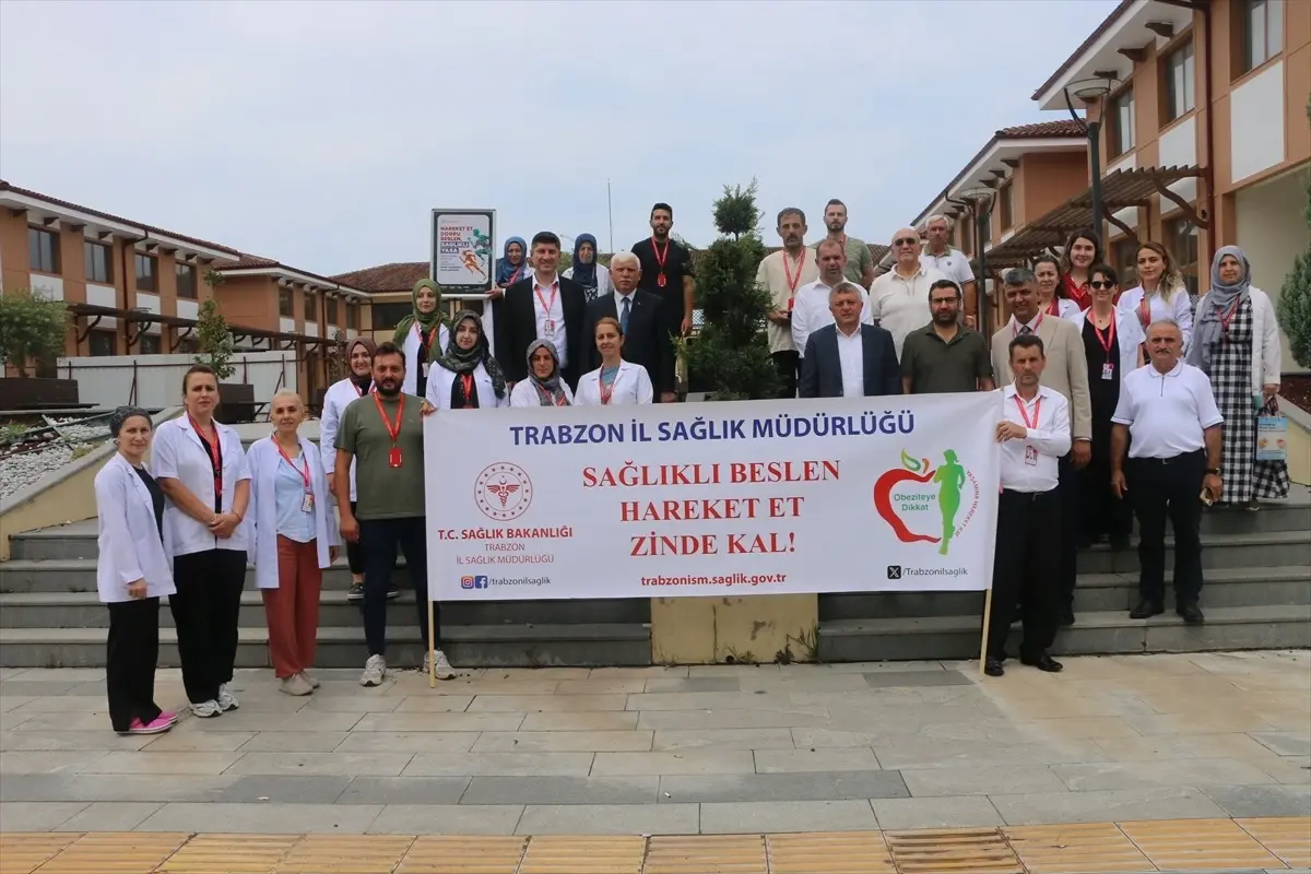 Of'ta Sağlıklı Yaşam İçin Yürüyüş Etkinliği Düzenlendi