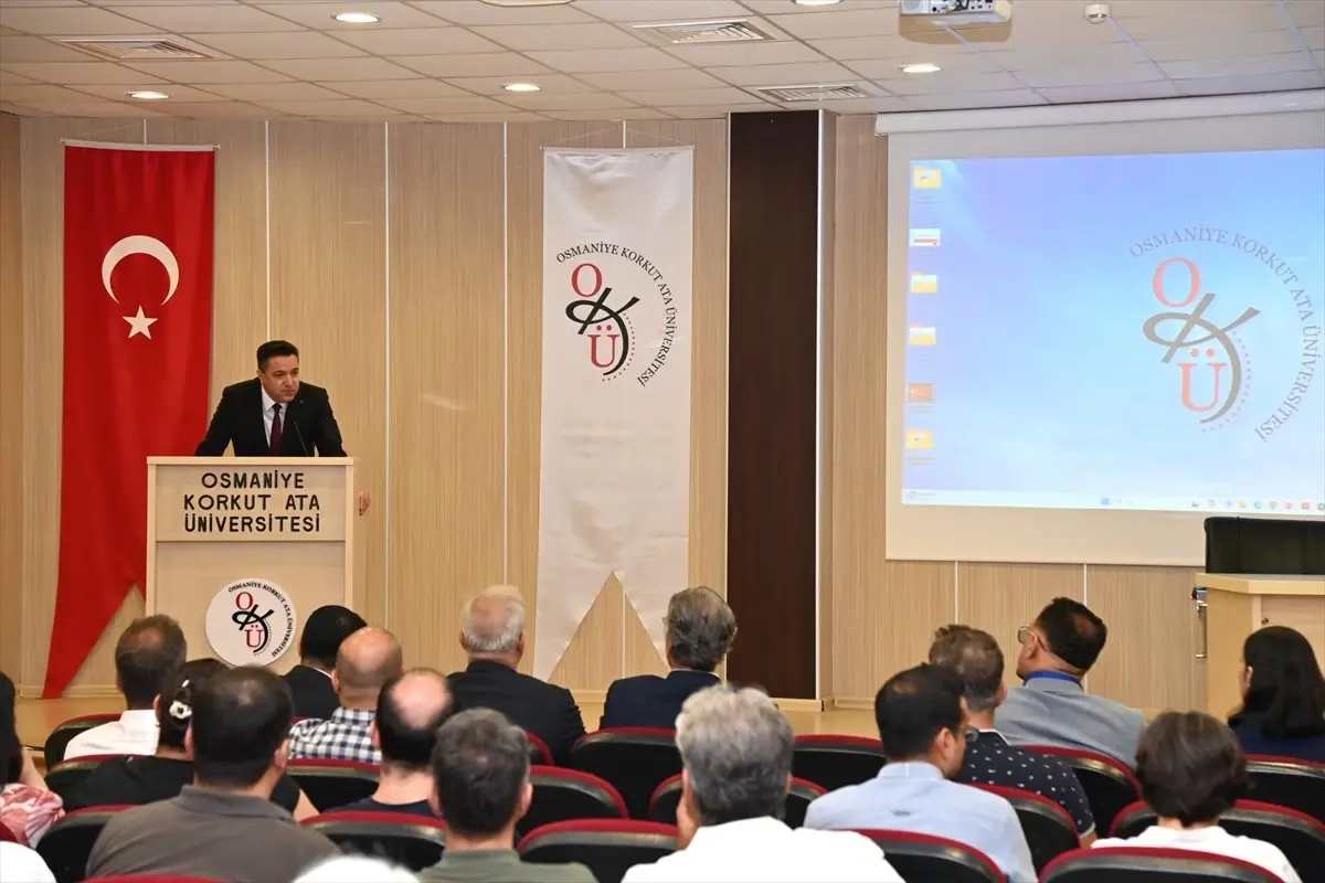 Osmaniye Korkut Ata Üniversitesi'nde Akreditasyon Bilgilendirme Toplantısı Düzenlendi