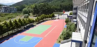 OMÜ Vakfı Koleji Spor Alanlarını Yeniledi