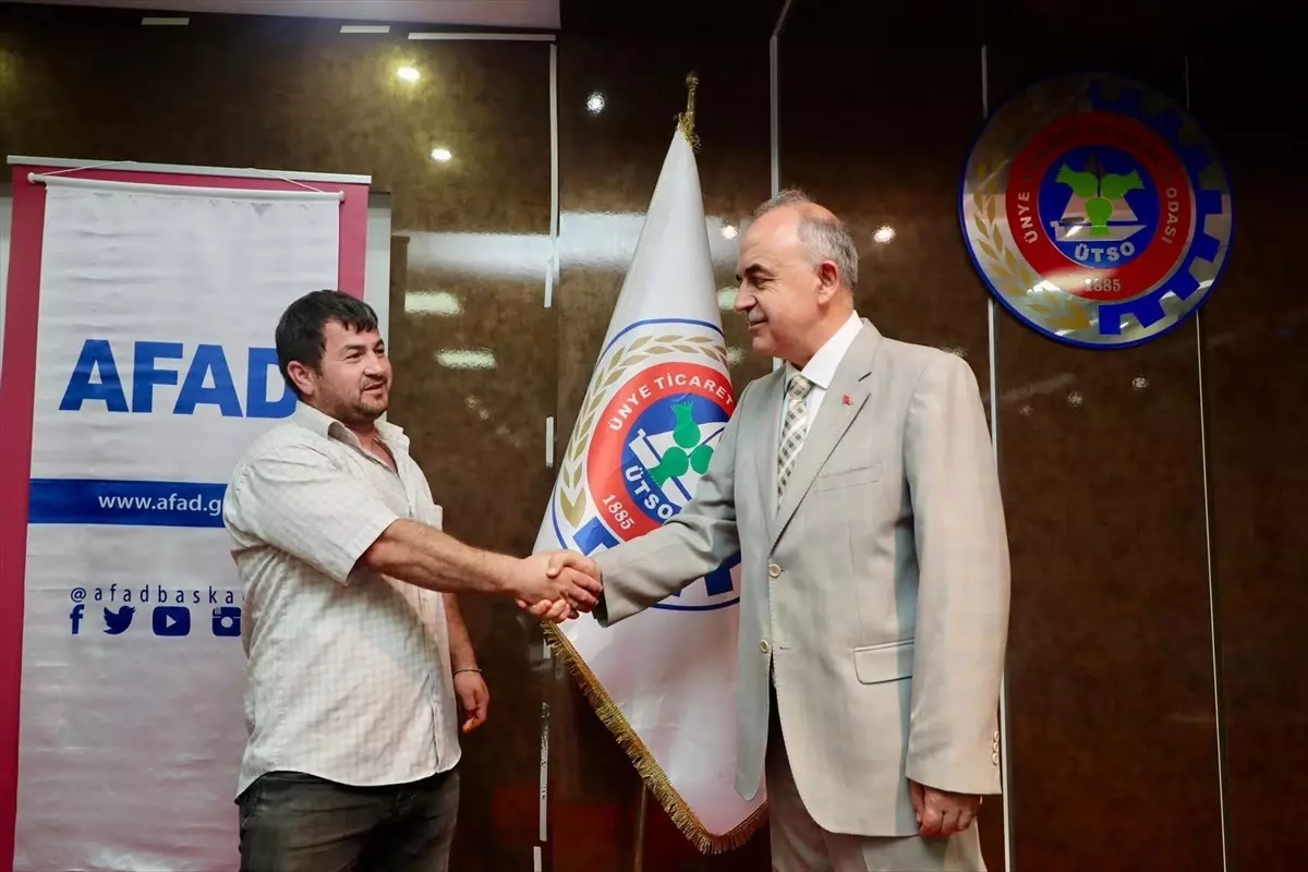 Ünye'de Afet Konutları Kura Çekim Töreni Düzenlendi
