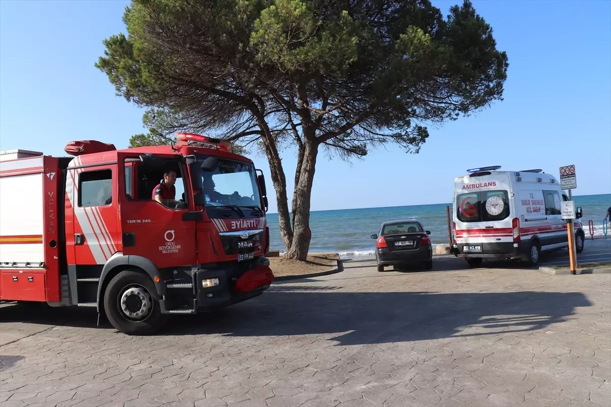 Ordu'da Boğulma Tehlikesi Geçiren Kişi Kurtarıldı