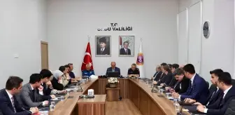 Ordu'da Güvenlik ve Asayiş Değerlendirme Toplantısı Yapıldı