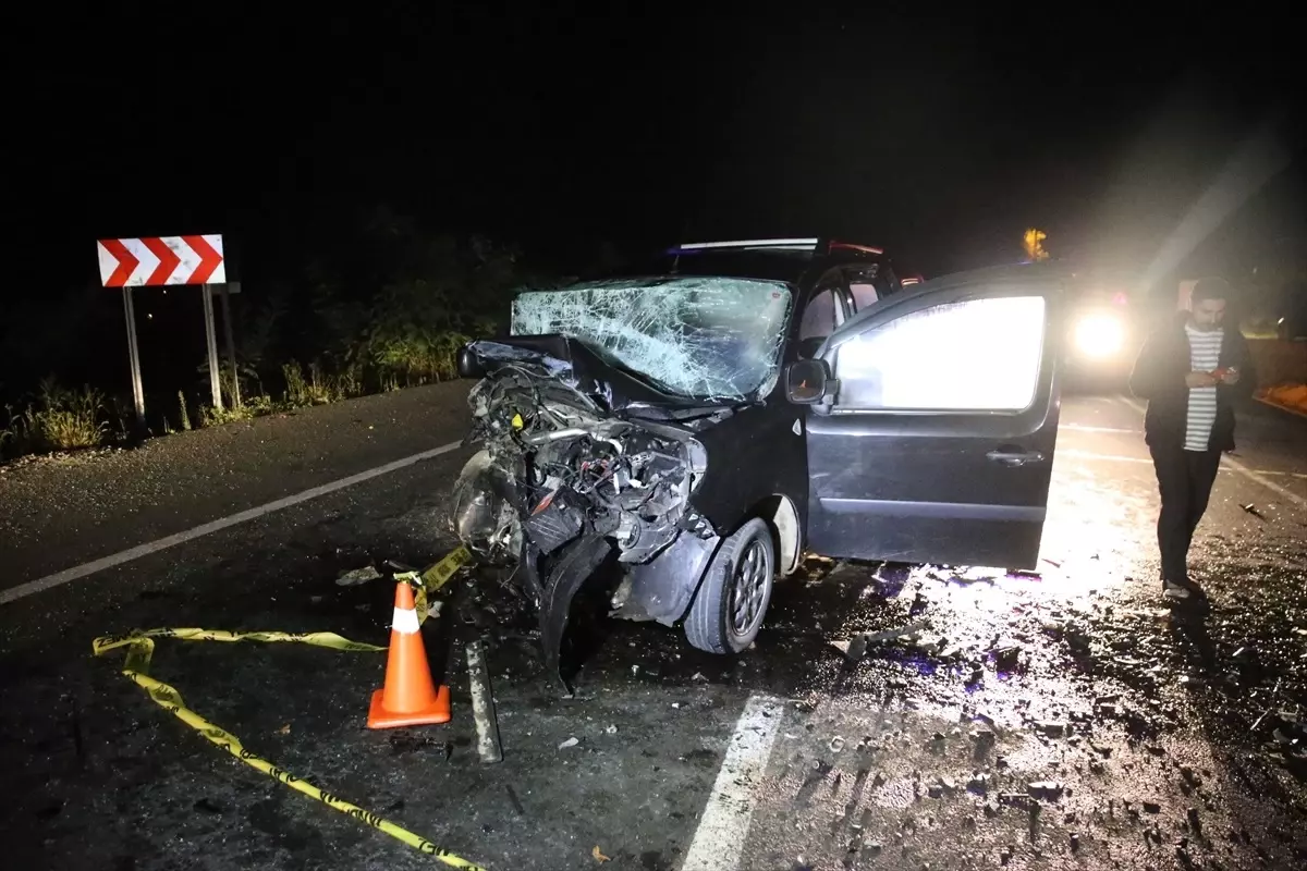 Ordu'da Trafik Kazası: 1 Ölü, 2 Yaralı