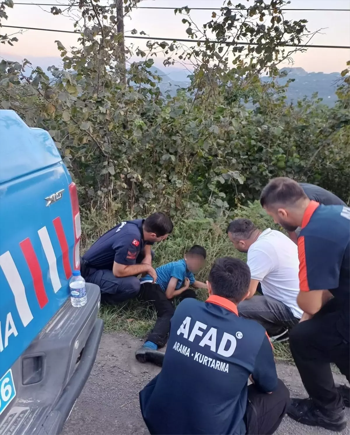 13 Yaşındaki Zihinsel Engelli Çocuk Fındık Bahçesinde Bulundu