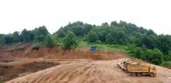 Ordu'da Akören Göleti İnşaatı Devam Ediyor