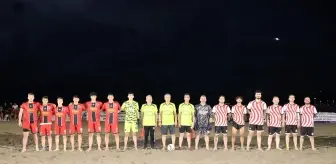 Ordu'da Manyetik Kum Gece Futbol Turnuvası Başladı