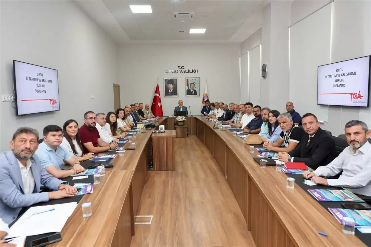 Ordu'da Turizm Geliştirme Toplantısı Yapıldı
