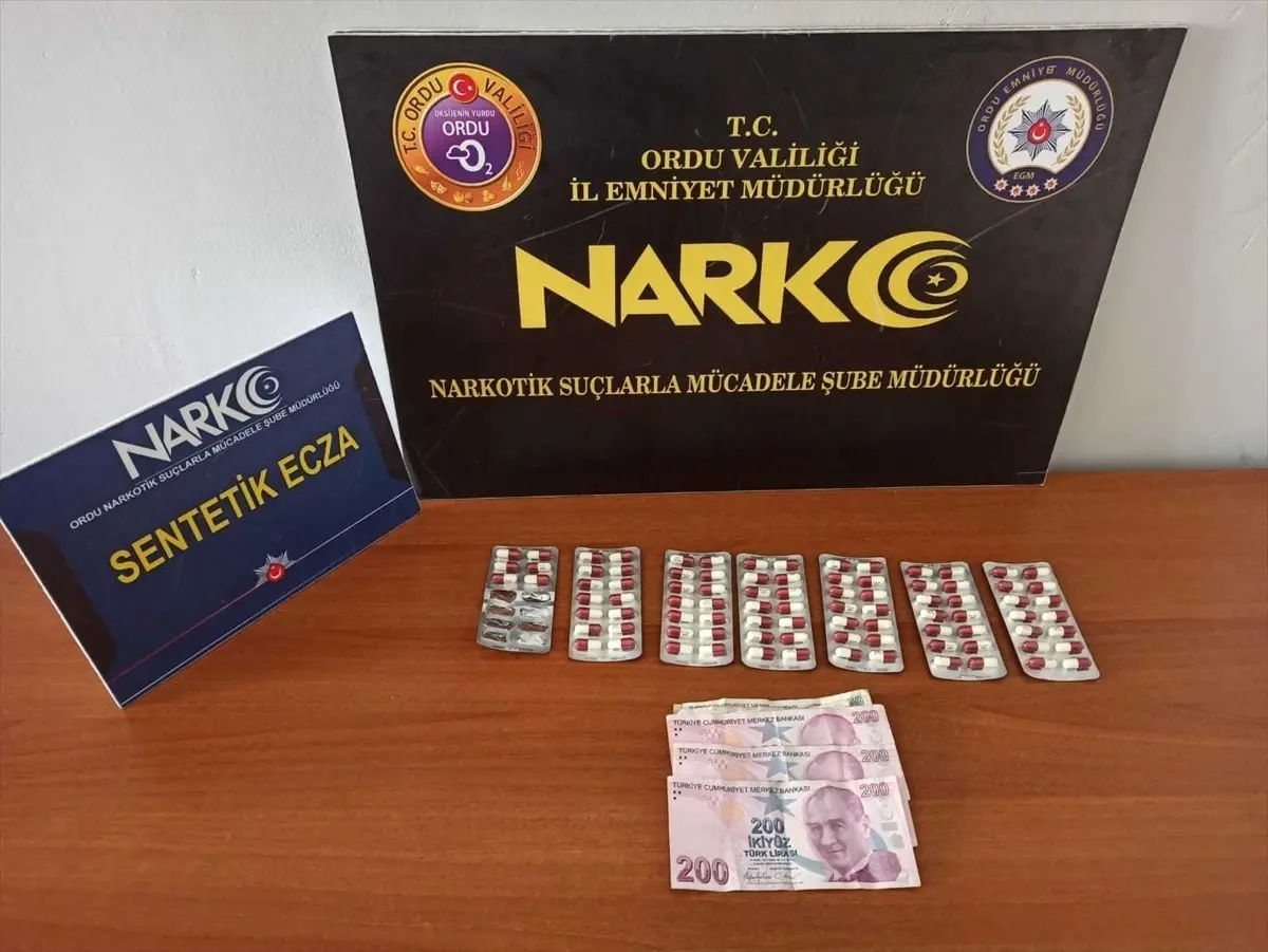 Ordu'da Uyuşturucu Operasyonu: 2 Zanlı Tutuklandı