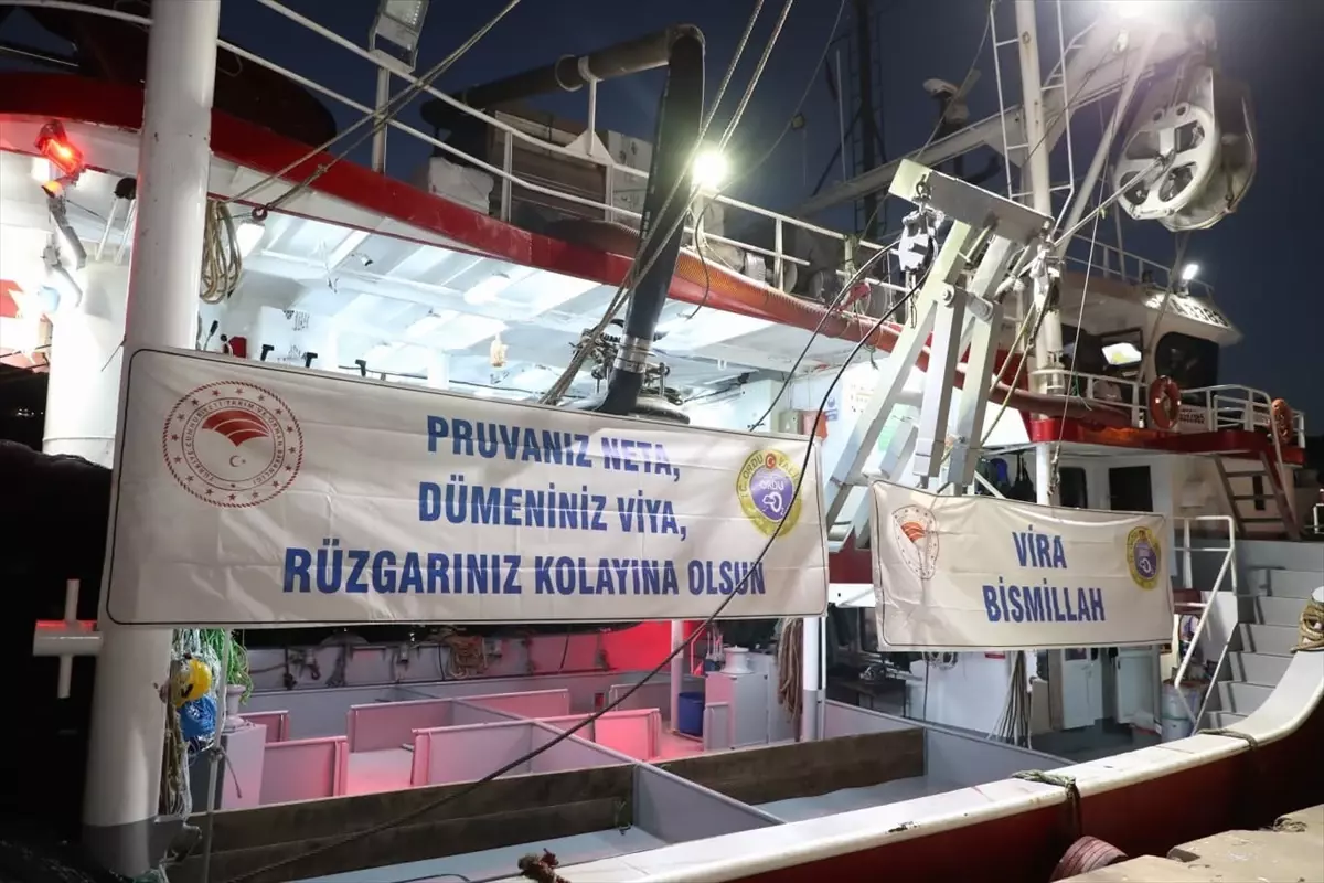 Ordu'da 2025-2026 Balık Av Sezonu Açıldı