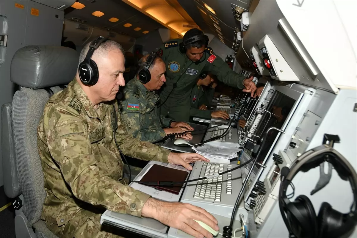 Orgeneral Gürak, Uluslararası Anadolu Kartalı-2025 Eğitimi'ni Takip Etti