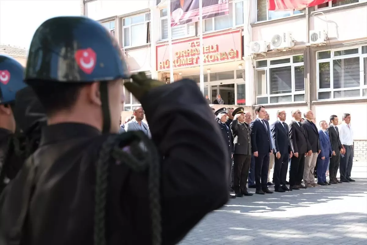 Orhaneli'nin düşman işgalinden kurtuluşunun 103'üncü yıl dönümü kutlandı