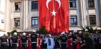 Orman yangınında şehit olan Denizlili orman işçileri için tören düzenlendi