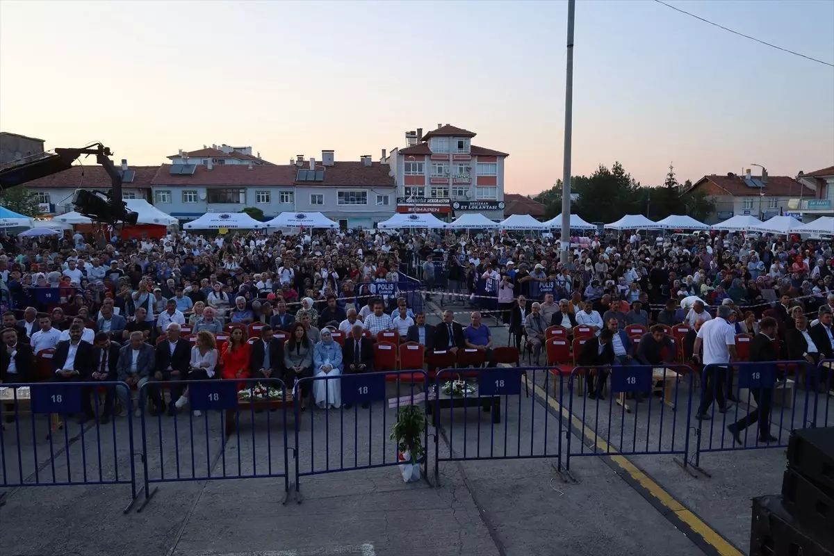 Orta ilçesinde 3 gün sürecek festival başladı