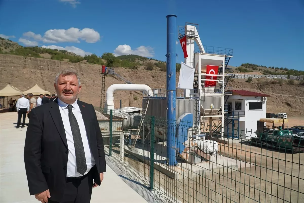 Osmancık'ta Asfalt Plenti Tesisi Açıldı