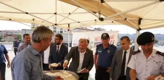 Osmancık'ta Pırlanta Pirinç Festivali Etkinliğiyle Pilav İkram Edildi