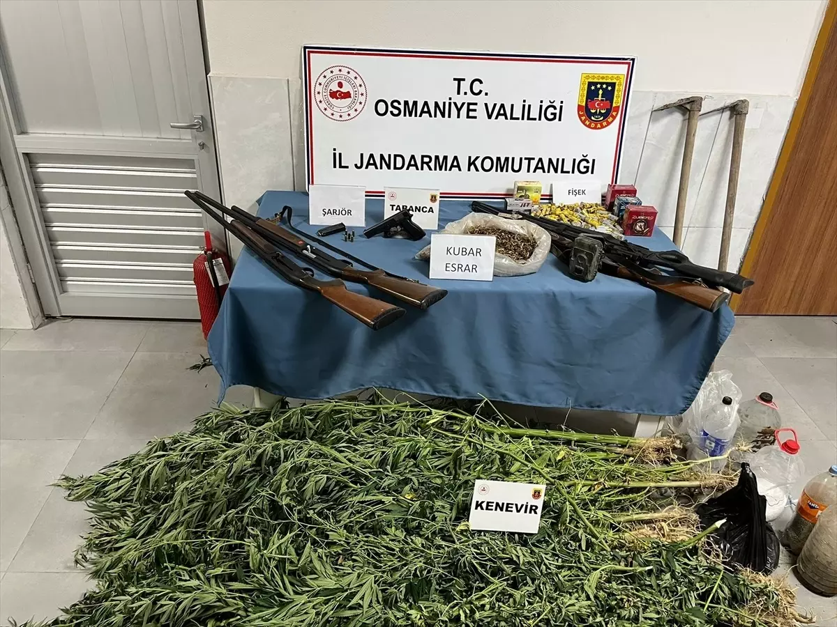 Osmaniye'de Uyuşturucu Operasyonunda Şüpheli Gözaltına Alındı