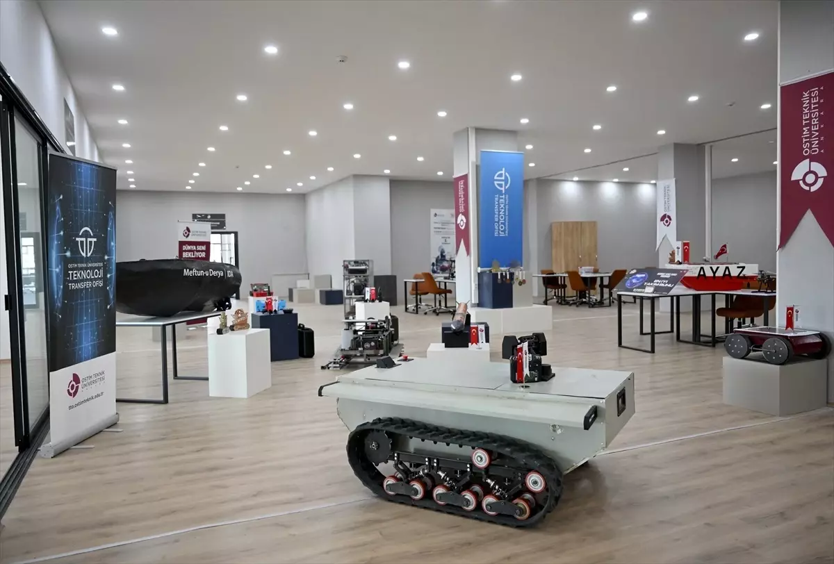 OSTİM'li öğrenciler Cezeri merkezindeki icatlarını TEKNOFEST'te vitrine çıkarıyor