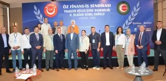 Alper Özağcı, Öz Finans-İş Sendikası Trabzon Bölge Başkanlığına Yeniden Seçildi