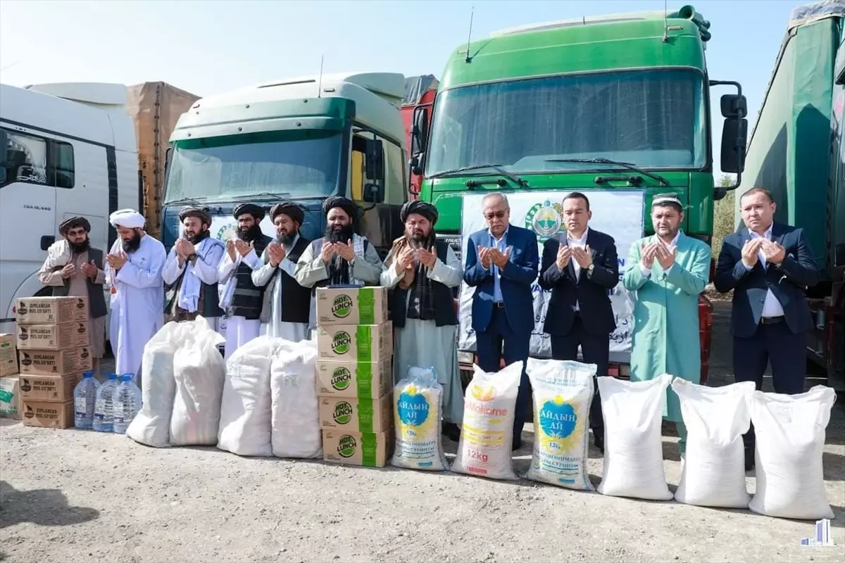 Özbekistan, Afganistan’daki Depremzedelere 265 Ton İnsani Yardım Gönderdi
