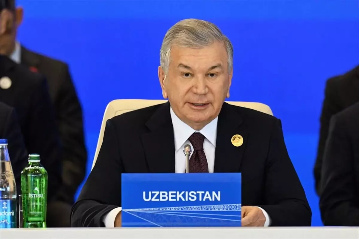 Mirziyoyev'den Gazze İçin Destek Mesajı