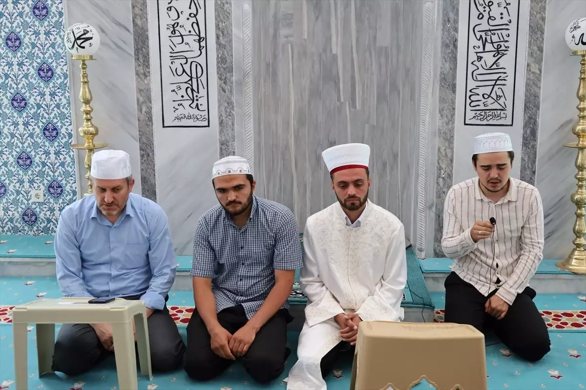 Özlü köyünde yağmur duası yapıldı