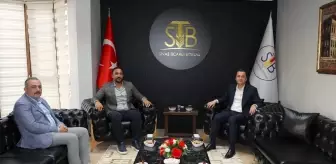 Şakir Öner Öztürk, Sivas Ticaret Borsası Başkanı'nı ziyaret etti