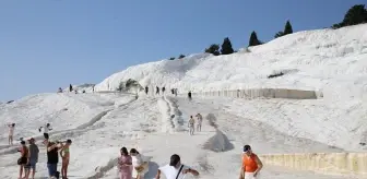 Pamukkale Bayramda 53 Bin Turisti Ağırladı
