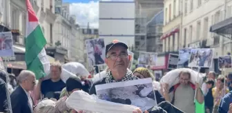 Paris'te, İsrail'in Gazze'deki soykırımı protesto edildi