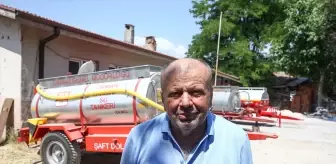 Bursa'da Çiftçiden Örnek Dayanışma: Yangınla Mücadele İçin Tanker Bağışladı
