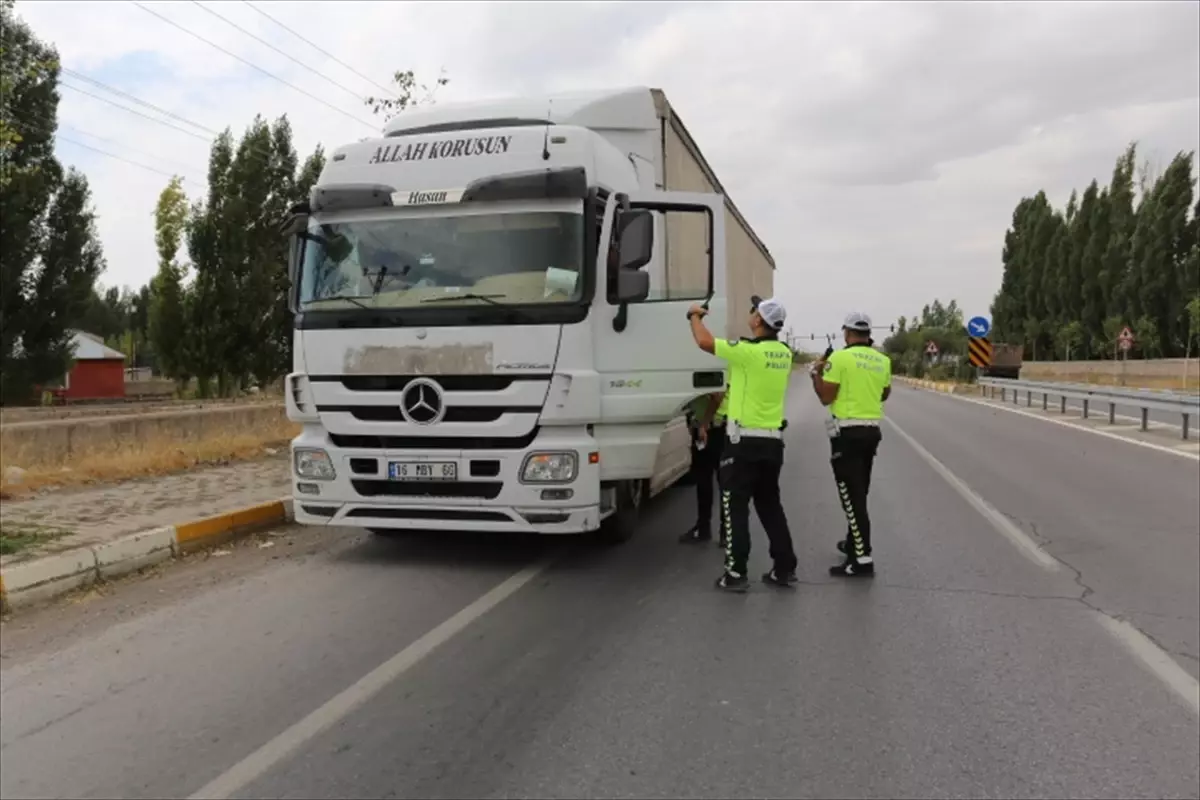 Ağrı Patnos'ta Trafik Denetimleri Artırıldı