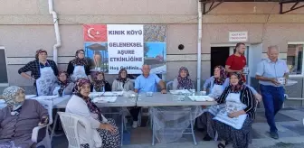 Kınık Köyü'nde Geleneksel Aşure Günü Etkinliği Düzenlendi