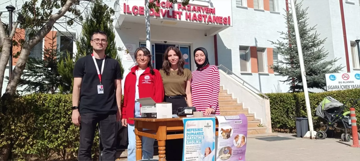 Pazaryeri'nde Sigarayı Bırakma Etkinliği Düzenlendi