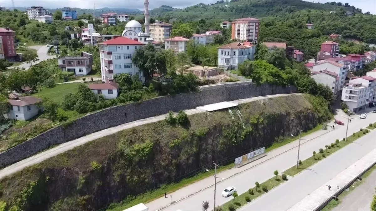 Giresun'un Piraziz İlçesinde Seyir Terası Projesi Hayata Geçiyor