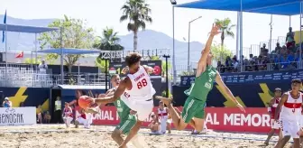 Avrupa Plaj Hentbol Şampiyonası Antalya'da Başladı