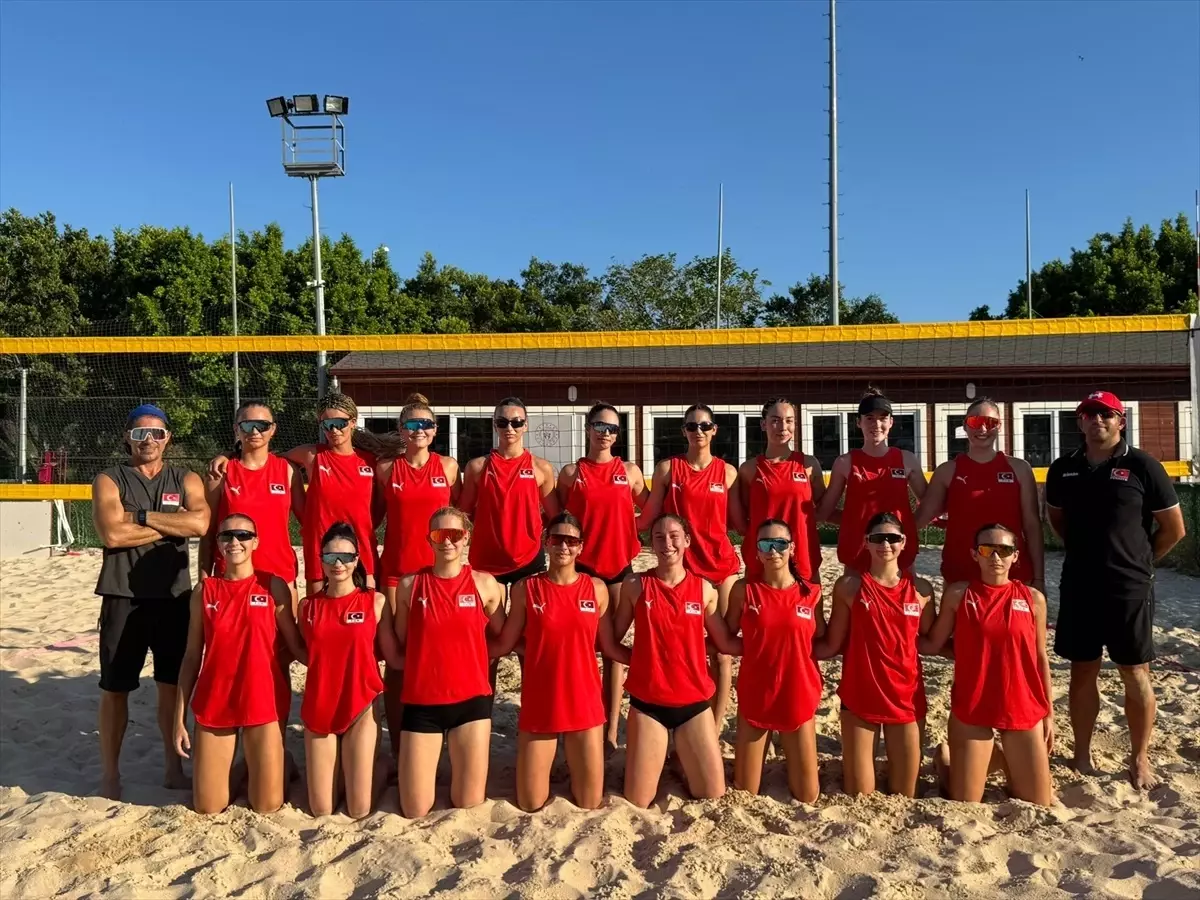 Türkiye Voleybol Federasyonu'ndan Uluslararası Yetenek Seçme Kampı Antalya'da Başladı