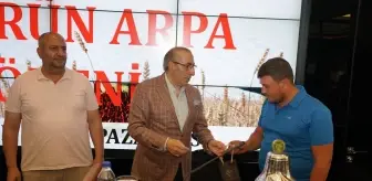 Polatlı'da Yılın İlk Mahsulü Arpa Satışa Sunuldu
