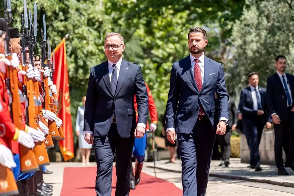 Polonya Cumhurbaşkanı Duda: Karadağ 2028'de AB Üyesi Olacak