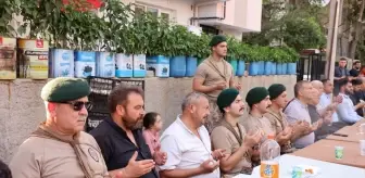 Pozantı'da şehit özel harekat polisi Erhan Konuk için mevlit okutuldu
