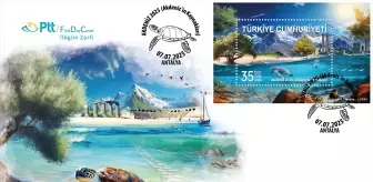 PTT'den 'AKDENİZ 2025' Konulu Anma Pulu ve İlk Gün Zarfı