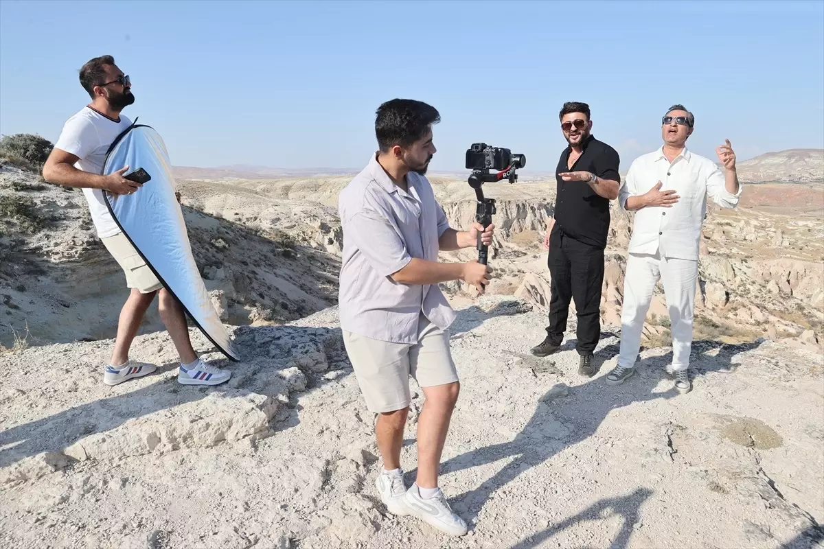 Rafet El Roman Kapadokya'da Yeni Klip Çekiyor
