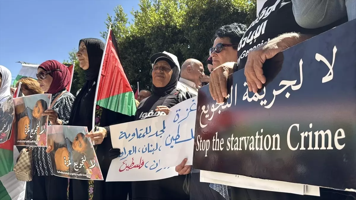 Filistinliler, Gazze'deki Açlık İçin Uluslararası Toplumdan Destek Talep Etti