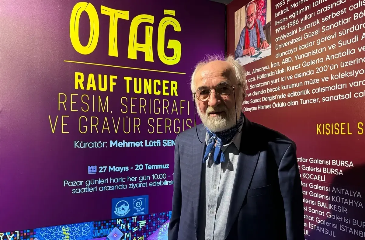 Rauf Tuncer'in 'Otağ' Sergisi Fatih'te Açıldı