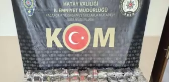 Reyhanlı'da 61 Kilogram Kaçak Nargile Tütünü Ele Geçirildi