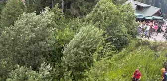 Rize'de Dere Yatağına Düşen Kişi Kurtarıldı