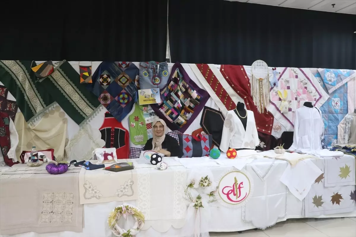 Rize Halk Eğitim Merkezi'nde Yıl Sonu Sergisi Düzenlendi
