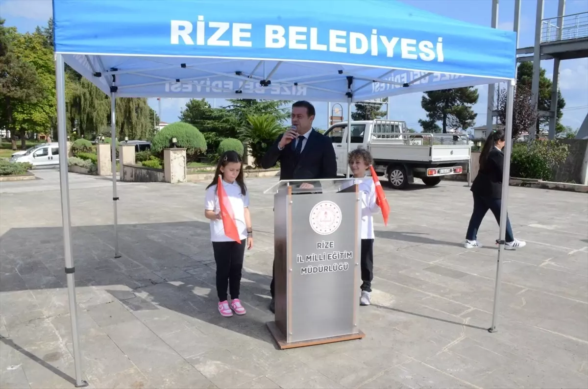 Rize'de İlköğretim Haftası Kutlandı
