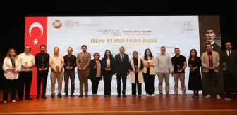 Rize'de 'İz Bırakanlar Ödül Töreni' düzenlendi