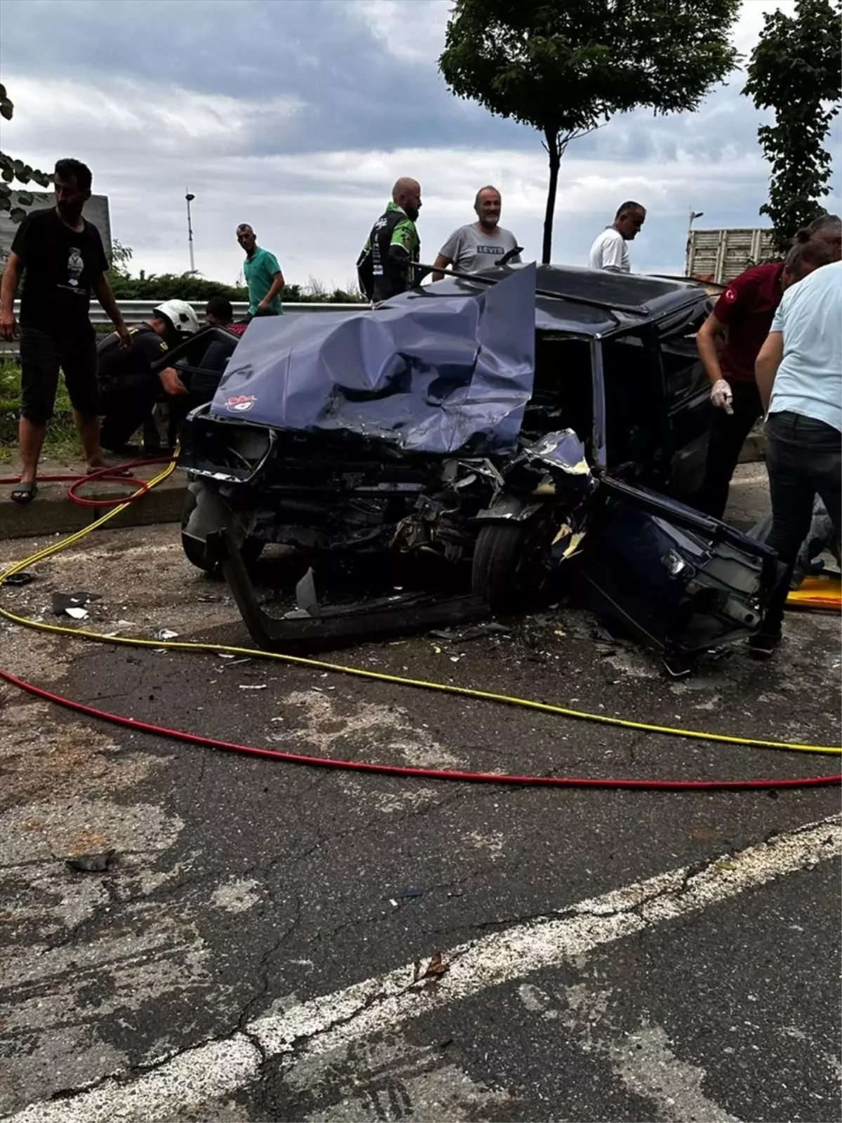 Rize'de Trafik Kazası: 6 Yaralı