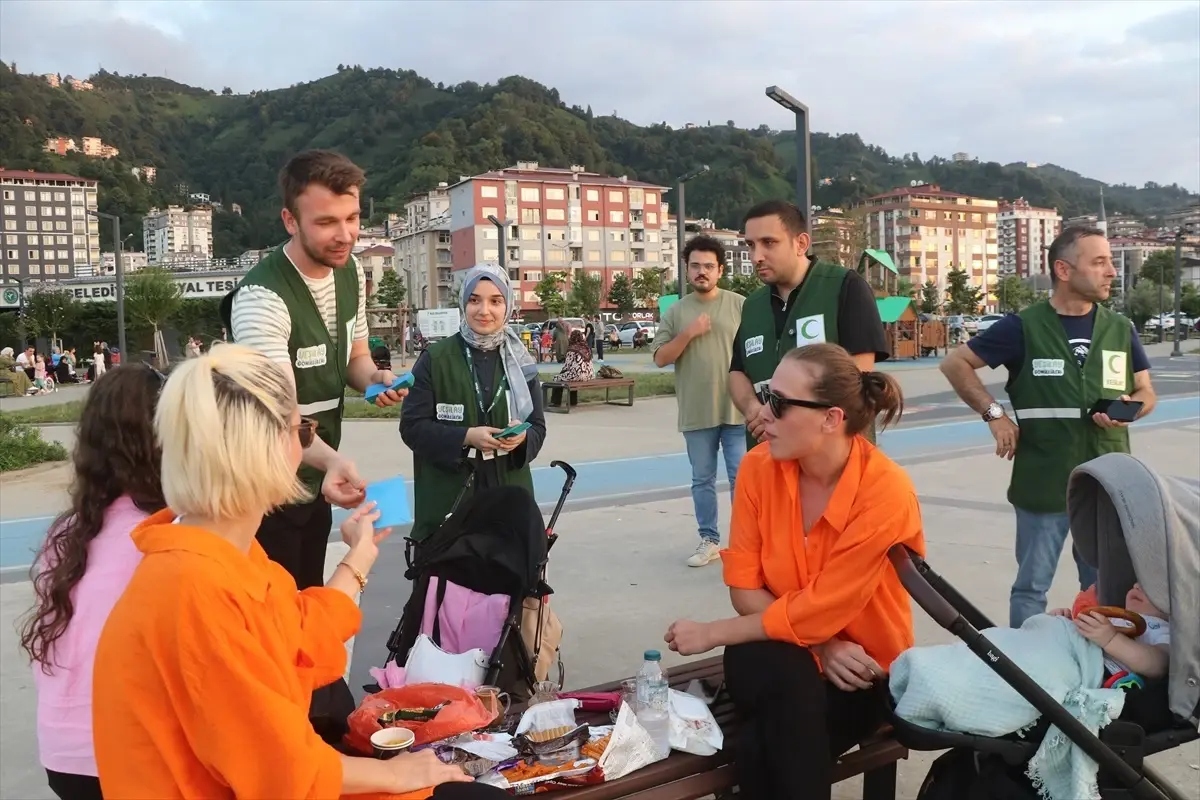 Yeşilay Rize Şubesinden Bağımlılığa Dikkat Çeken Etkinlik